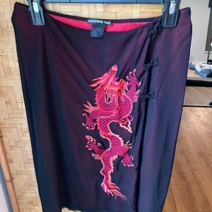 VINTAGE SIZE 1 VIVIENNE TAM DRAGON SKIRT